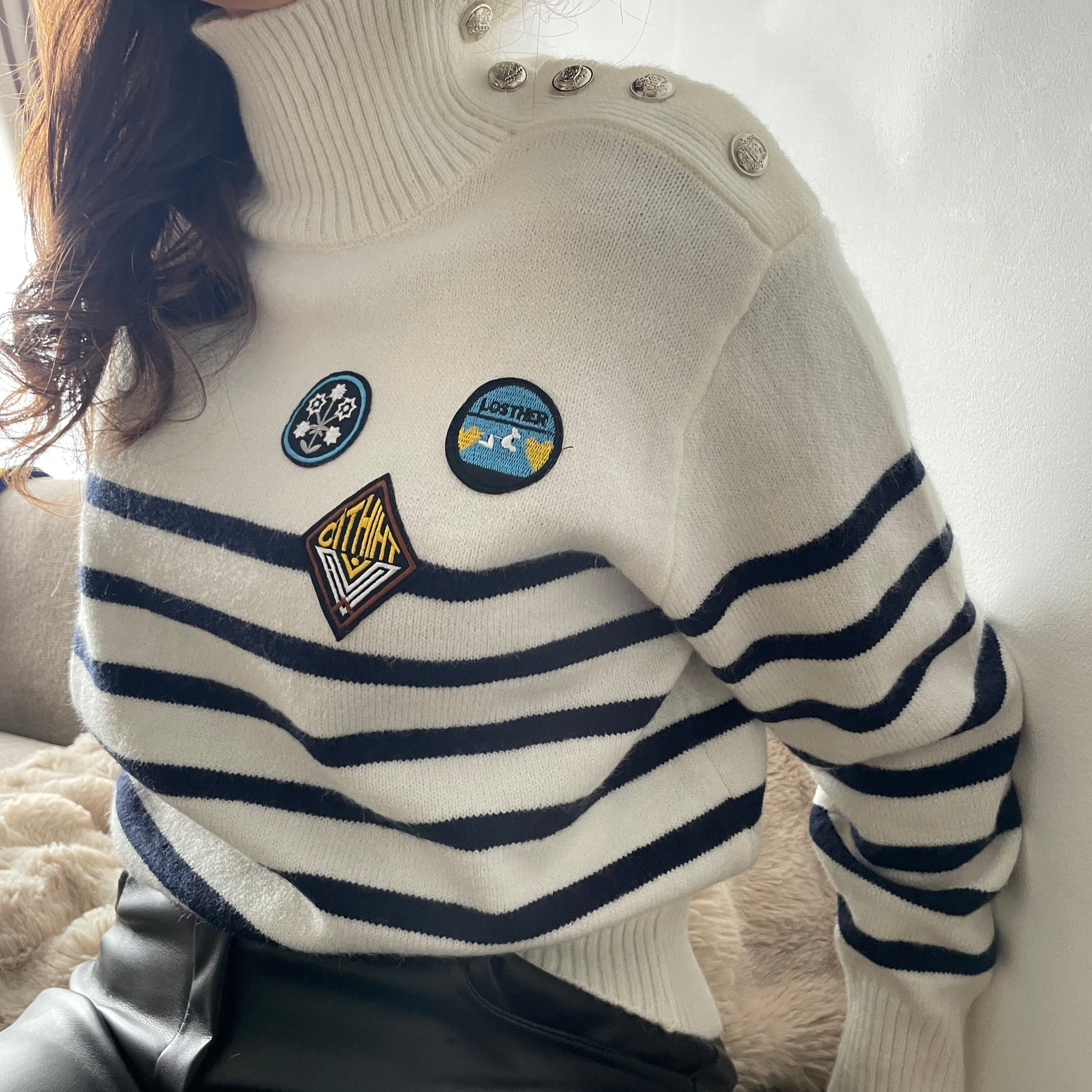 Sweater Tess white
