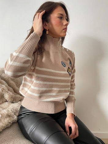 Sweater Tess brown