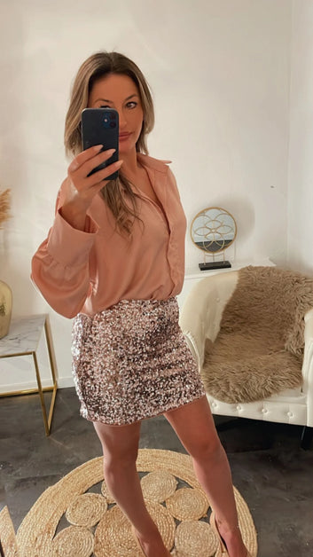Glitter skirt
