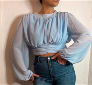 Top Elisa Blue